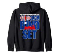 The Brutal Gentlemen Club CROUCH, BIND, SET Australia Zip Hoodie
