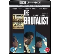 The Brutalist (4K UHD Blu-ray) Adrien Brody Felicity Jones Adrien Brody
