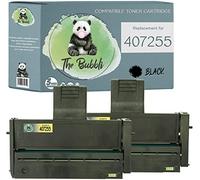 The Bubbli Original | 407254 407255 Compatible Toner for RICOH SP200 SP213W SP211 SP204SFN SP201N SP204SN SP201 SP204SF SP210 SP213SUW SP204SFNW (2 BLACK)