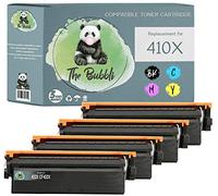The Bubbli Original | 410X 410A Compatible Toner for HP Color LaserJet Pro M452dn M452nw M452dw MFP M377dw MFP M477fdn MFP M477fdw MFP M477fnw (Set of 4)