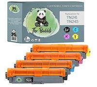 The Bubbli Original | TN-241 TN-245 Compatible Toner for BROTHER DCP-9015CDW DCP-9017CDW DCP-9022CDW HL-3142CW HL-3152CDW HL-3172CDW MFC-9142CDN MFC-9332CDW MFC-9342CDW (Set of 4)