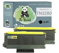 The Bubbli Original | TN-3280 TN 3280 Compatible Toner for BROTHER HL-5340D HL-5350DN HL-5350DNLT HL-5370DW HL-5380DN DCP-8070D DCP-8085DN MFC-8370DN MFC-8380DN MFC-8880DN MFC-8890DW (2 BLACK)