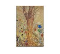 The Buddha Poster by Odilon Redon Picture Print Canvas Wall Paint Arts Decor Modern Home Artworks Gift Idea 24x36inch(60x90cm)