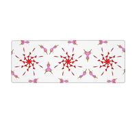 The Budding and Turning Flower Keyboard pad, Non-Slip, Suitable for Office and Home, 80 x 30 cm.