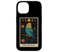 The Budgie Budgerigar Parrot Tarot Card Witchy Moon Case for iPhone 14