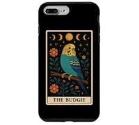 The Budgie Budgerigar Parrot Tarot Card Witchy Moon Case for iPhone 7 Plus/8 Plus