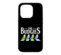 The Budgies Crossing Parakeet Design Case for iPhone 15 Pro