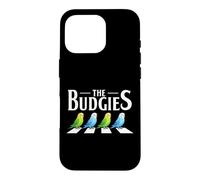 The Budgies Crossing Parakeet Design Case for iPhone 16 Pro
