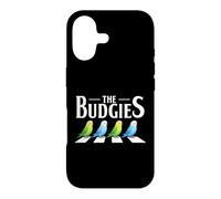 The Budgies Crossing Parakeet Design Case for iPhone 17