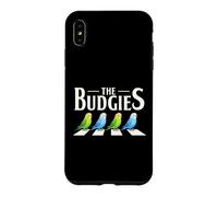 The Budgies Crossing Parakeet Design Case for iPhone XS Max