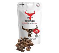The Buffalo Co. Buffalo Lung Steaks for Dogs | 100g | 100% Natural Grass-Fed Dog Treats | High Protein, Low Fat | Supports Lean Muscle & Dental Health | Chewy, Delicious Snack for All Breeds