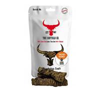 The Buffalo Co. Buffalo Trachea Rounds for Dogs | 100g | 100% Natural Grass-Fed Dog Treats | High Protein, Low Fat | Supports Joint & Dental Health | Crunchy, Tasty Snack for All Breeds