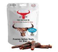 The Buffalo Co. Buffalo Tail for Dogs | 200g | 100% Natural Grass-Fed Dog Treats | High Protein, Low Fat | Long-Lasting Chew for Dental Health & Muscle Support | Durable, Tasty Snack for Adult Dogs
