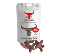 The Buffalo Co. Premium Buffalo Sausage for Dogs | 300g | 100% Natural Grass-Fed Dog Treats | High Protein, Low Fat | Perfect for Training, Rewards & Overall Health | Delicious Snack for All Breeds