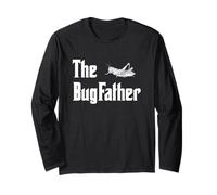 The Bug Father - Funny Bug Lover, Bug Catcher, Grasshopper Long Sleeve T-Shirt