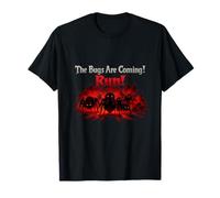 The Bugs are Coming Run Debugging Humor Design T-Shirt