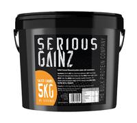 The Bulk Protein Company, SERIOUS Gainz - Whey Protein Powder - Weight Gain, Mass Gainer - 30g Protein Powders (Salted Caramel, 5kg)