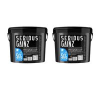 The Bulk Protein Company, SERIOUS Gainz - Whey Protein Powder - Weight Gain, Mass Gainer - 30g Protein Powders (Cookie & Cream, 5kg) (Pack of 2)