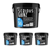 The Bulk Protein Company, SERIOUS Gainz - Whey Protein Powder - Weight Gain, Mass Gainer - 30g Protein Powders (Cookie & Cream, 5kg) (Pack of 4)