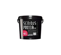 SERIOUS PROTEIN - Protein Powder - 4kg - Low Carb - Supports Lean Muscle Growth - Recovery Supplement - The Bulk Protein Company - 133 Servings (Strawberry)