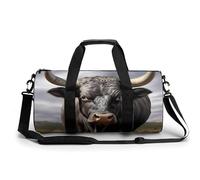 The Bull Horns Gym Bag Travel Duffel for Men Women