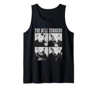 The Bull Terriers Dogs Musicians Funny Rock Emo Punk Band Tank Top