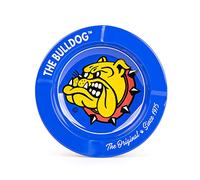 The Bulldog Amsterdam Blue Metal Ashtray - Ash Tray for Smoking - Bar Accessories