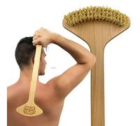 THE BULLDOG Extreme Back Scratcher, the Scratchiest Bulldog, with Extra Stiff Bristles for Serious Skin Itch Relief and Pleasure, Best Gift for Men and Women, Caution Extremely Scratchy
