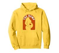 The Bump Pregnancy Mom To Be Baby Love Heart Pullover Hoodie