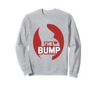 The Bump Pregnancy Silhouette Heart Mom Love Sweatshirt