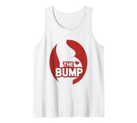 The Bump Pregnancy Silhouette Heart Mom Love Tank Top