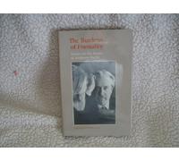 The Burdens of Formality: Essays on the Poetry of Anthony Hecht