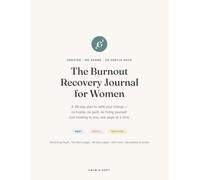 The Burnout Recovery Journal for Women: An Undated 30-Day Plan to Refill Your Energy - The Energy Audit, Rest Ledger & Zero-Shame Prompts, No Hustle Required