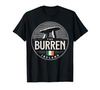 The Burren Éire Travel City Ireland Adventure Discover Value Graphic T-Shirt