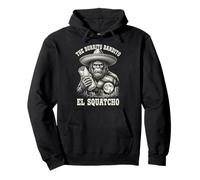 The Burrito Bandito Bigfoot Vintage El Squatcho Sasquatch Pullover Hoodie