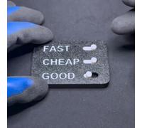 The Business Dilemma Slider, 3D Printed “Fast, Cheap, Good” Office Decision Toy, Funny Office Gift for Entrepreneurs, Engineers & Designers, Engaging Boardroom Icebreaker Tool (#A)