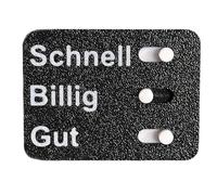 The Business Dilemma Slider, Funny 3D Printed Offices Decision Fidget Toy, Leadership & Team-Building Gift, Creative Desk Gadget for Entrepreneurs and Teams