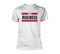 The Business T Shirt Do A Runner Oi Band Logo Official Mens White XXXL