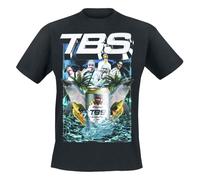 The Butcher Sisters Absoluter Delfin-Irrsinn T-Shirt black L