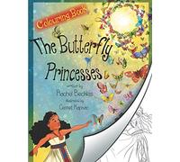 The Butterfly Princesses Colouring Book