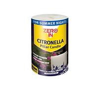 The Buzz Citronella Pillar Candle