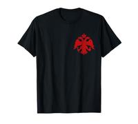 The Byzantine Double-Headed Eagle Heart - Heraldic Emblem T-Shirt