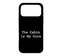 The Cabin Is My Cure Forest Wilderness Retreat Case for iPhone 17 Pro Max