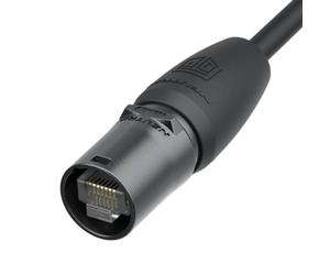The cable connector holder consists of a black chrome-plated sleeve, a spindle and a sheath, which is suitable for cable diameters between 5 and 8 mm