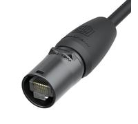 The cable connector holder consists of a black chrome shell, spindle and sheath. The cable gland is suitable for 8-10mm diameter cables