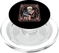 The Caffeine Oracle Gothic Coffee Skeleton Mystic PopSockets PopGrip for MagSafe