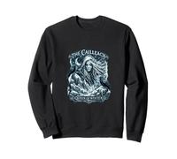 The Cailleach Queen of Winter Celtic Gothic Design Sweatshirt