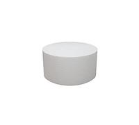 The Cake Decorating Co. 6 Inch Deep Round Straight Edge Cake Dummy 10" (25.4cm)