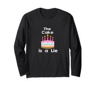 The Cake is a Lie Long Sleeve T-Shirt