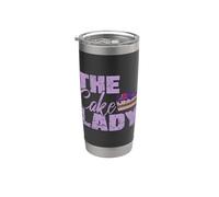 The Cake Lady Baking with Love Stainless Steel Insulated Tumbler